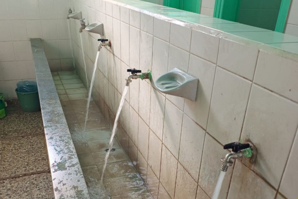 Finalizó la obra en la Escuela N° 94 de Gualeguaychú para garantizar el suministro de agua