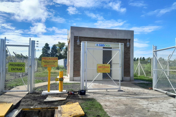 El Parque Industrial de La Paz ya cuenta con gas natural mediante una inversión provincial