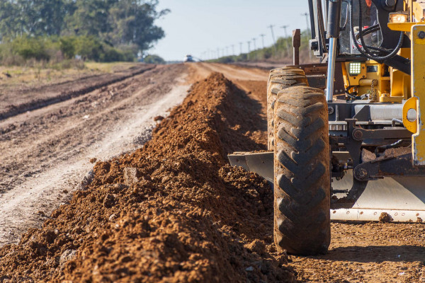 Continúan las mejoras en la ruta provincial N° 5 en Federal