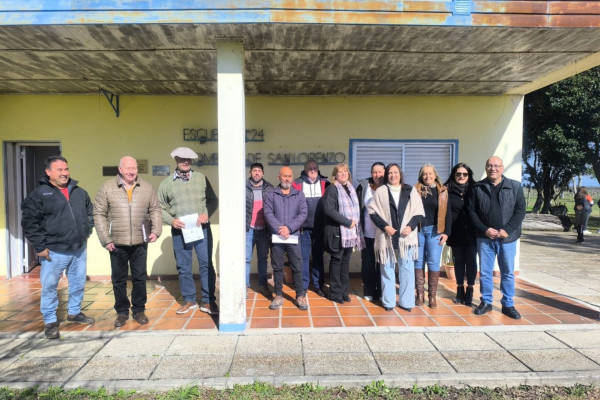 Se intervendrá el sector de aulas y comedor en la Escuela Combate de San Lorenzo del Departamento Federal