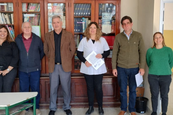 Se abrieron los sobres para reparar una escuela de Hasenkamp con fondos provinciales