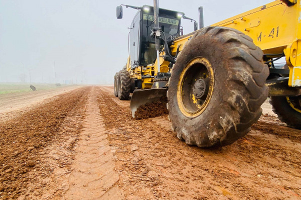 Comenzaron las obras de enripiado en la ruta provincial N° 42 en Gualeguaychú