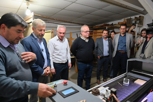 Frigerio inauguró obras en la escuela Técnica de María Grande y destacó la importancia de fortalecer la modalidad