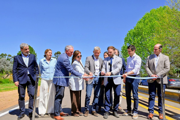 Quedó inaugurada la repavimentación del Acceso Sur a Concordia