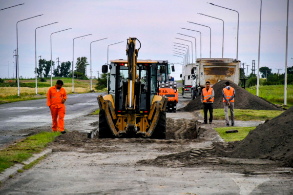 Avanzan los trabajos de rehabilitación en la ruta 39