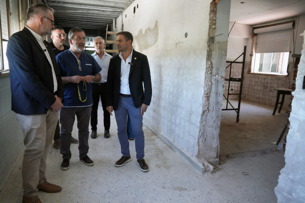 Inició la obra en las instalaciones del Hospital San Roque de Paraná