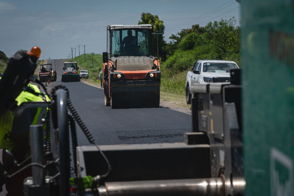 Continúa la reconstrucción de la ruta provincial 10 en el departamento Paraná