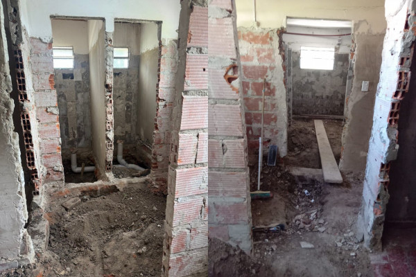 Mejoran instalaciones de residencia estudiantil del departamento Nogoyá