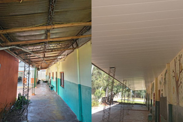 Se reparan sectores de sanitarios y cocina en escuela de Estación Yuquerí