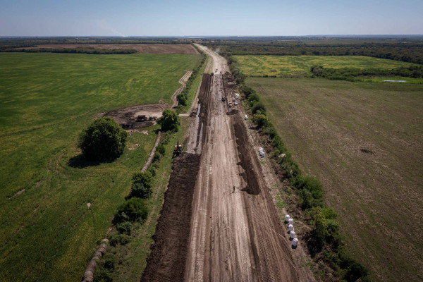 Tras la postergación de años, inician los trabajos en el acceso a Puerto Curtiembre