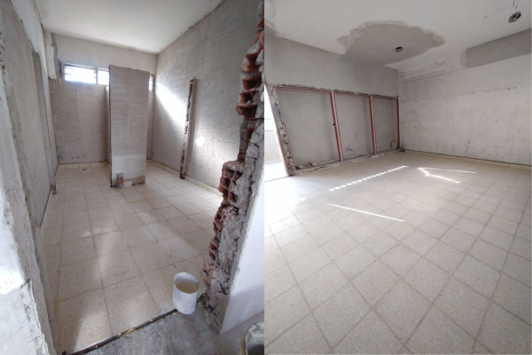 La obra en la escuela Integral de Tala supera el 50 por ciento de avance