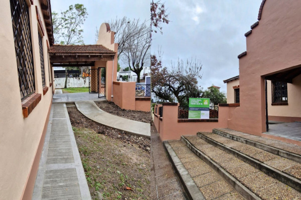Finalizaron obras de refacción y accesibilidad en el nivel inicial de escuela de Feliciano
