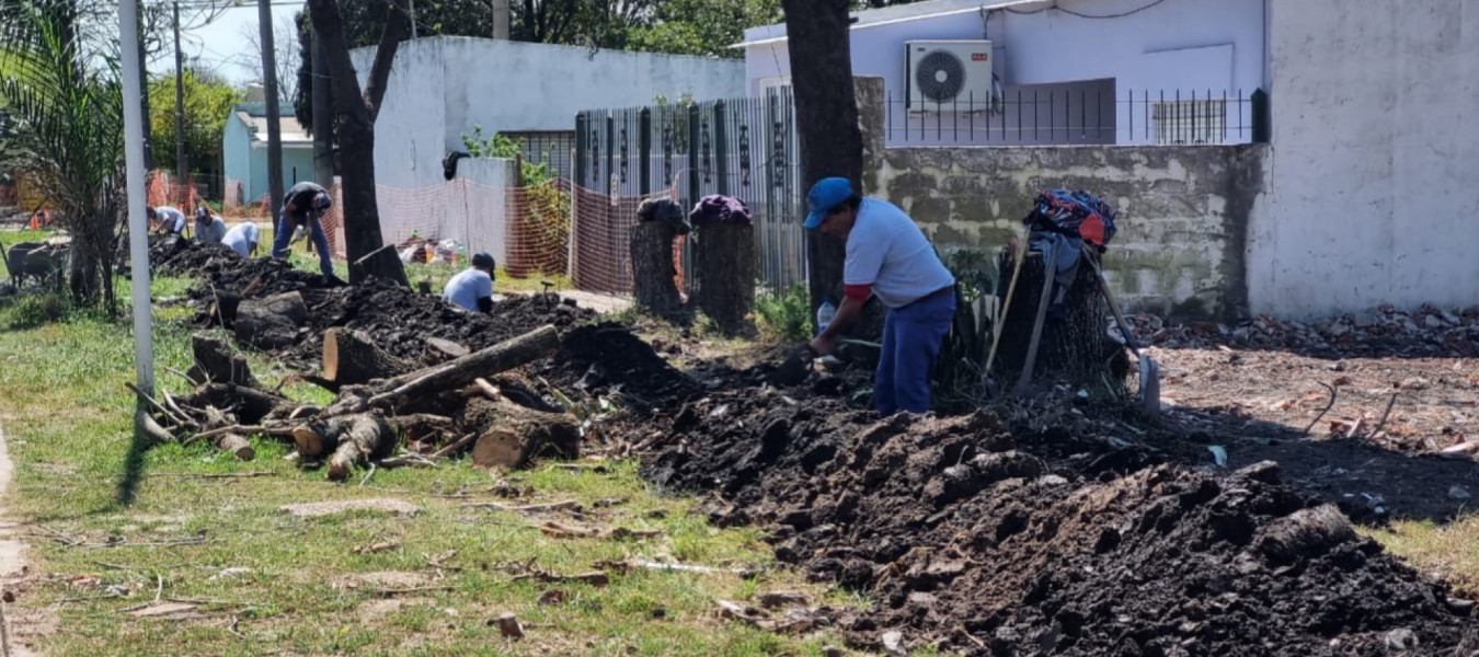 Comenzó la obra de ampliación de red de gas natural en la localidad de Maciá