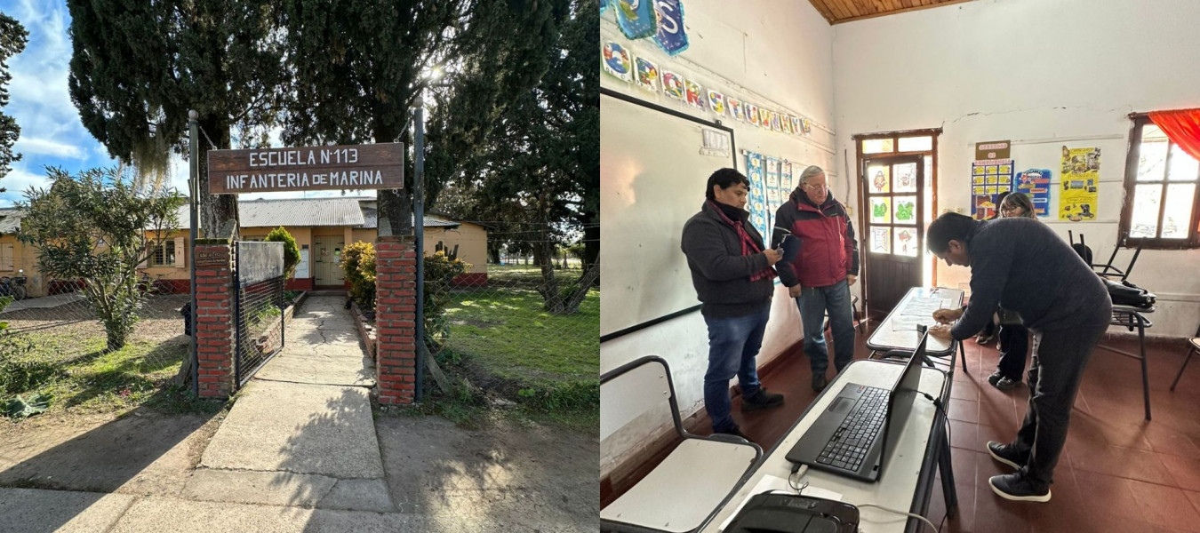 En Pueblo General Belgrano se abrieron los sobres para mejoras edilicias en la Escuela Nº 113 Infantería de Marina