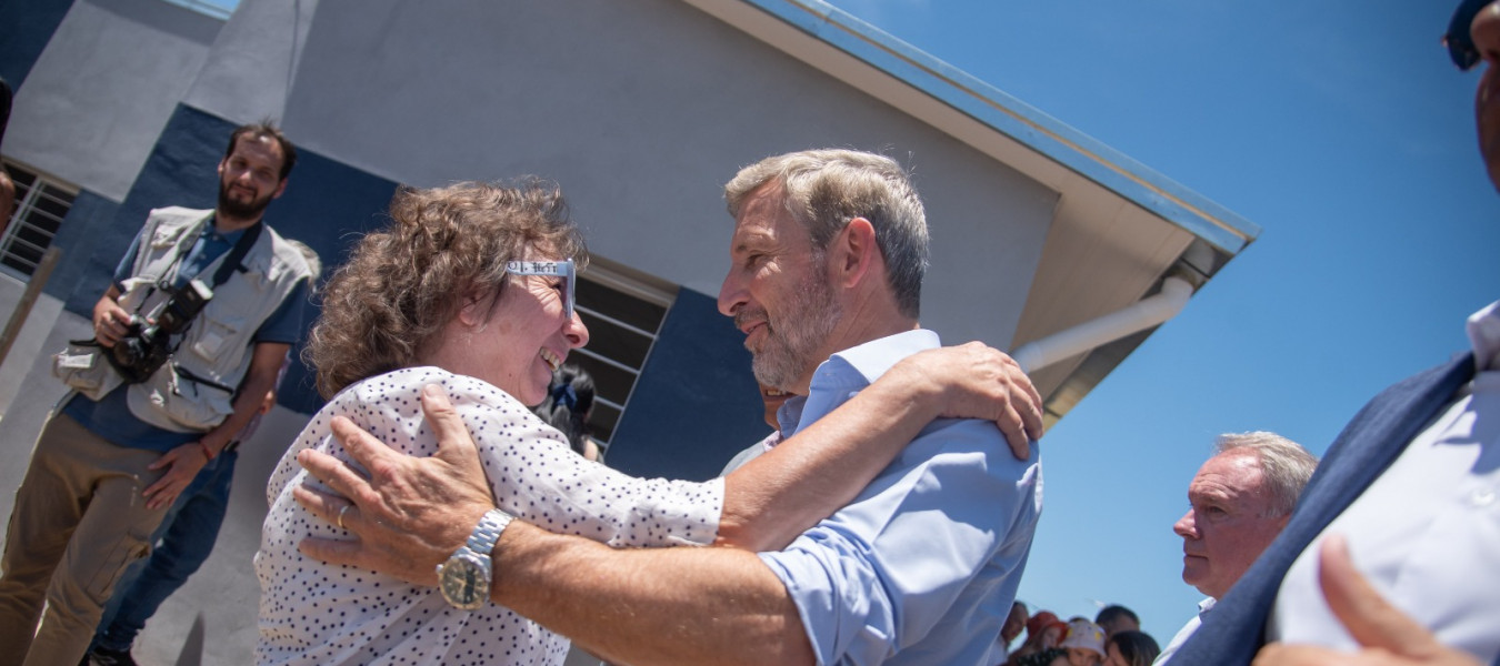 Frigerio inauguró viviendas y un nuevo centro de salud en Pueblo Liebig