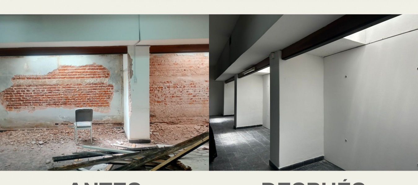 Se realizaron  trabajos de conservación en el Museo Histórico Provincial