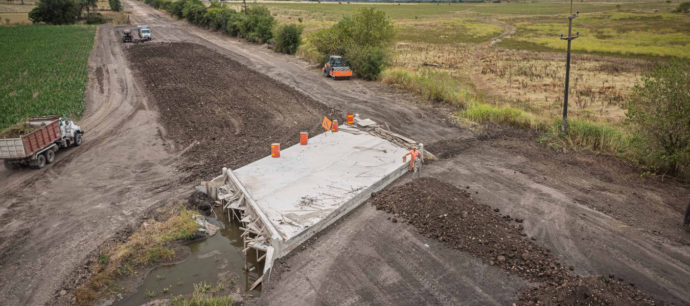 Se reiniciaron los trabajos en la ruta 23 entre los departamentos Uruguay y Colón