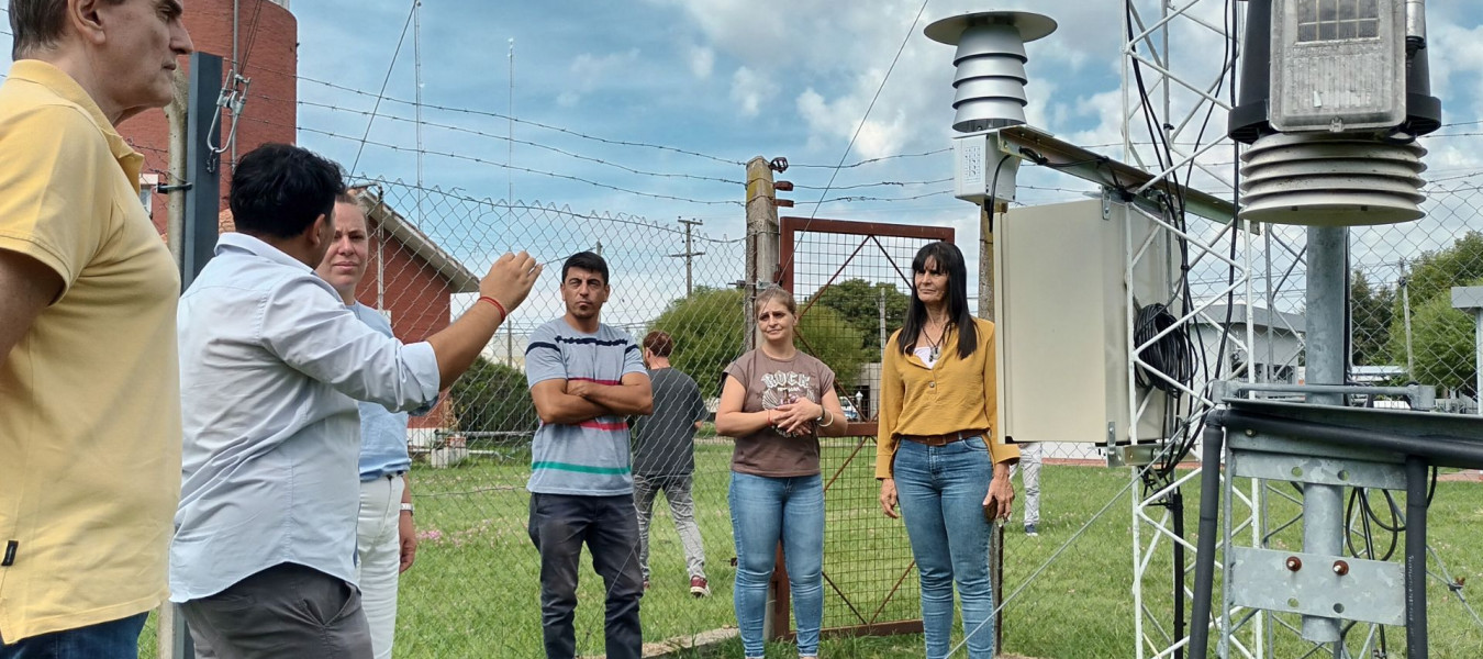 General Racedo suma una estación meteorológica para el monitoreo climático en la provincia