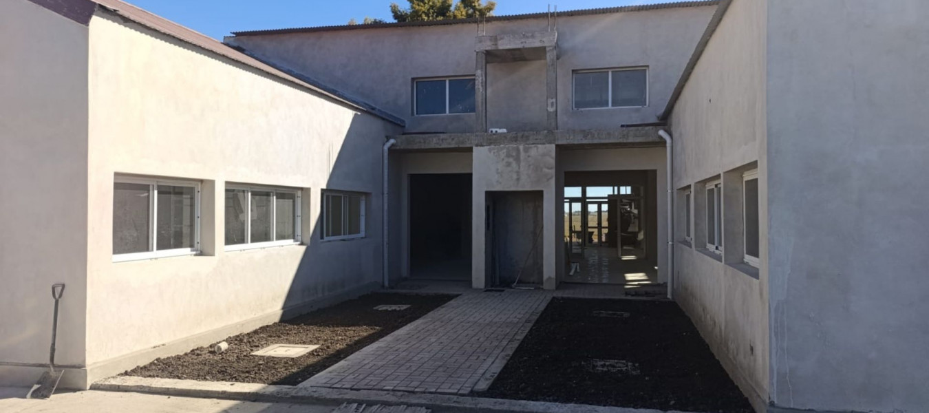 La obra del Hospital de General Ramírez supera el 50 por ciento de avance