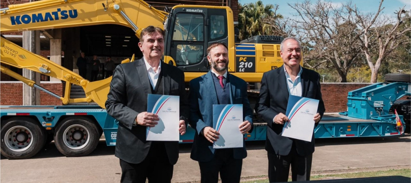 La Delegación Argentina ante Salto Grande entregó nuevo equipamiento para fortalecer la prevención ante el fenómeno de El Niño