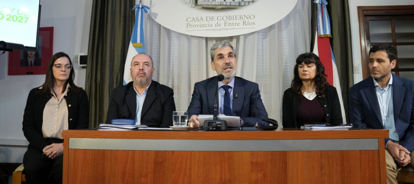 El Ejecutivo provincial presentó el proyecto de Presupuesto 2027 centrado en la inversión pública y el equilibrio fiscal