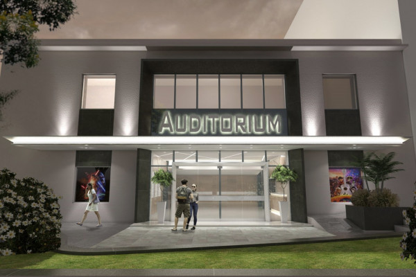 CAFESG presentó el anteproyecto de puesta en valor del Teatro Auditorium Concordia