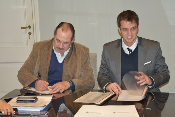 Firmaron un acuerdo de cooperación el Ente Regulador de los Recursos Termales de Entre Ríos y la Municipalidad de Concordia
