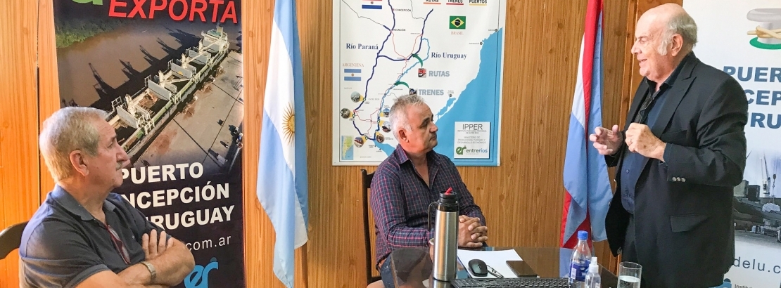 Analizan el impacto positivo de un dragado del río Uruguay a 34 pies