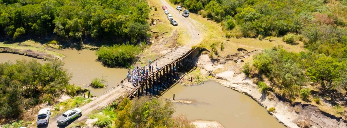 Potencian zona productiva con la construcción de un puente entre los departamentos Gualeguaychú y Uruguay