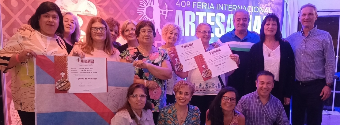 Entre Ríos presente y premiado en la 40 Feria Internacional de Artesanías de Córdoba