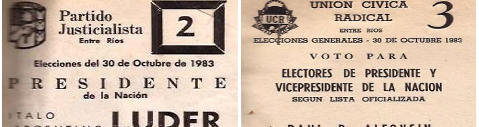 Concluye la última etapa de reconstrucción digital del acervo electoral de Entre Ríos (1983 -2017)