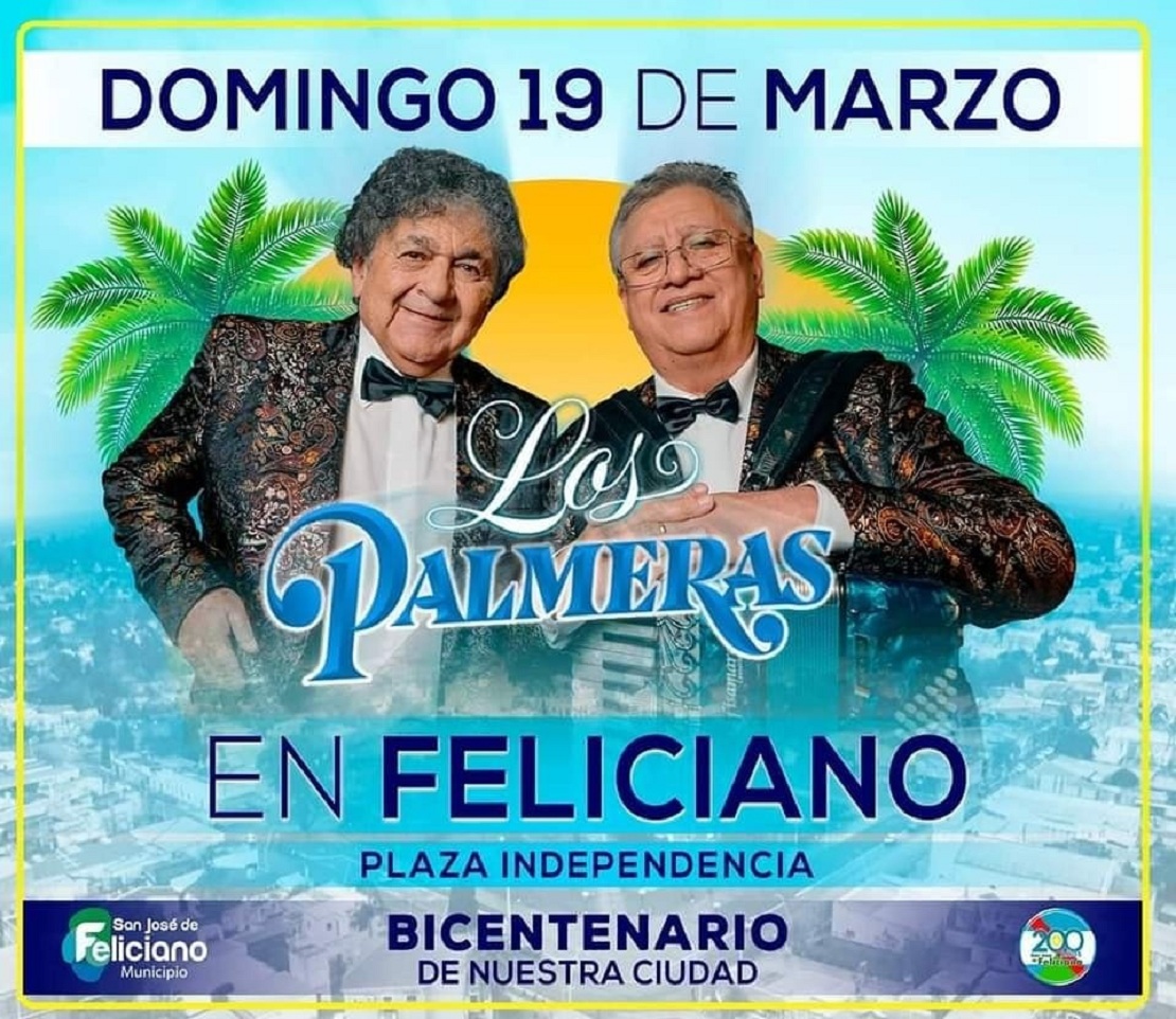 Festejos por el Bicentenario de San José de Feliciano #LosPalmeras.