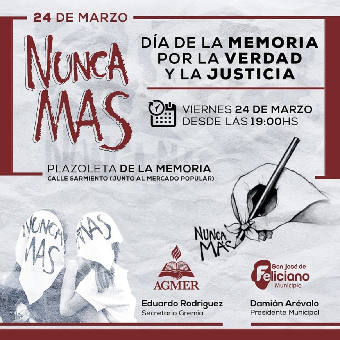 Acto oficial: Día de la MEMORIA por la VERDAD y la JUSTICIA