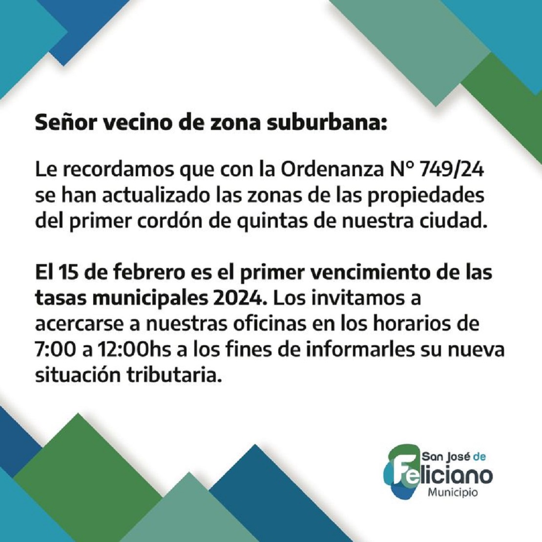 Rentas Municipal Informa: