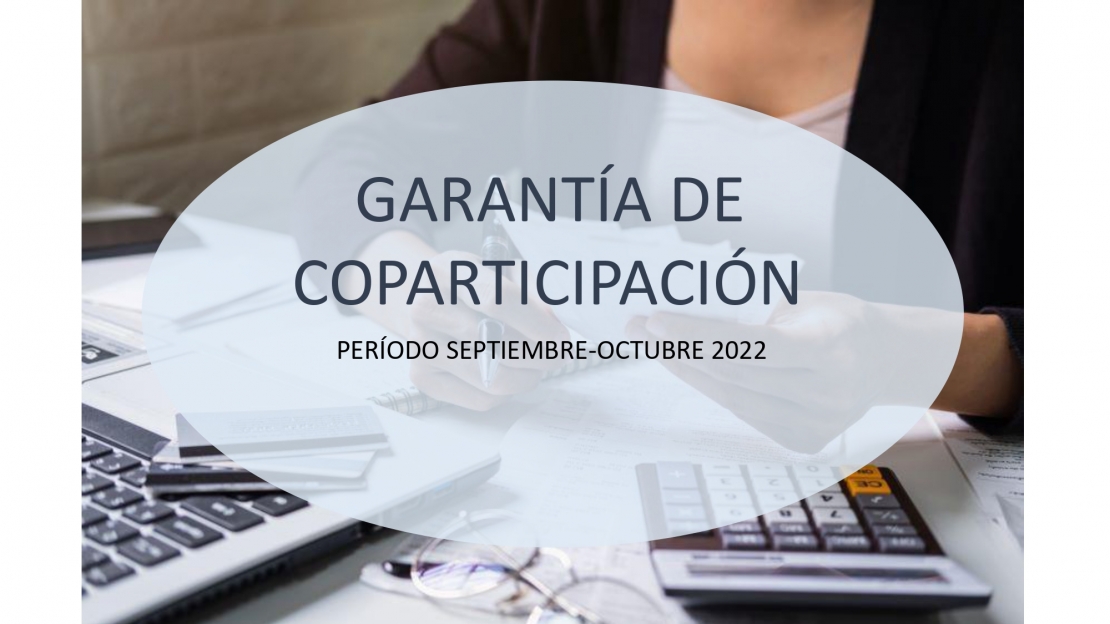 Acreditacin del 100% de la Garanta de Coparticipacin Nacional y Provincial - Perodo SEPTIEMBRE-OCTUBRE 2022